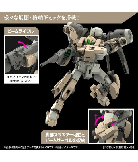 GUNDAM - HG 1/144 Gundam Demi Barding