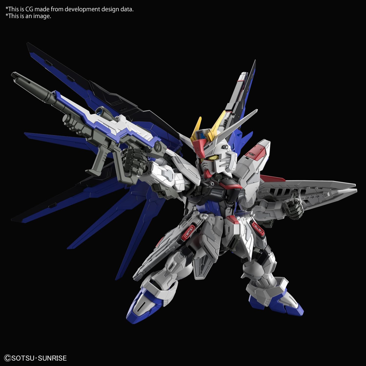 GUNDAM - Master Grade SD Freedom Gundam