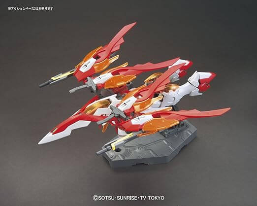 GUNDAM - HGBF 1/144 Wing Gundam Zero Honoo | BANDAI