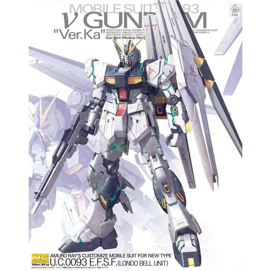 GUNDAM - MG 1/100 - NU Gundam Ver.Ka | BANDAI