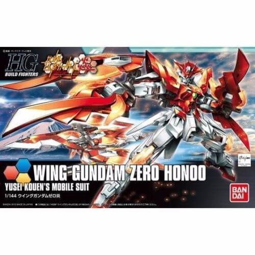 GUNDAM - HGBF 1/144 Wing Gundam Zero Honoo | BANDAI