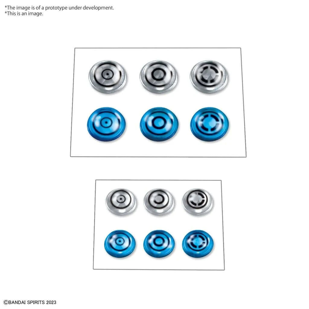 GUNDAM - 30MM Customize Material (3D Lens Stickers 2) | BANDAI