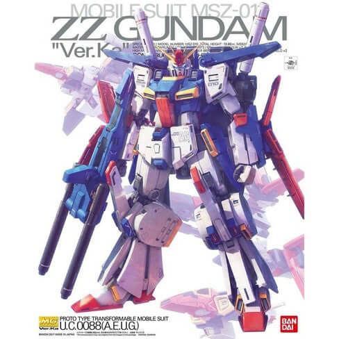 GUNDAM - MG 1/100 ZZ Gundam (campaign) Ver.Ka | BANDAI