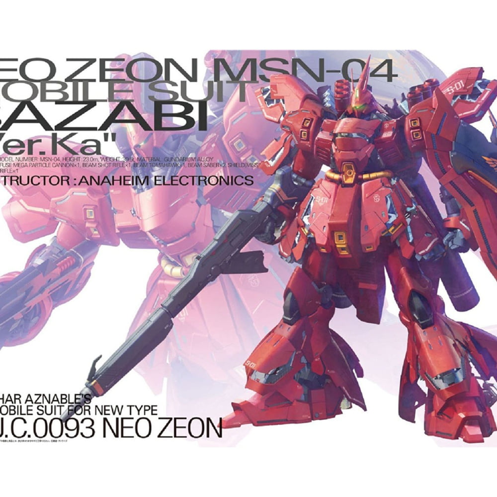 GUNDAM - MG 1/100 MSN-04 Sazabi Ver.Ka