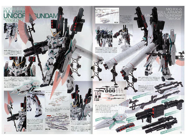 GUNDAM - MG 1/100 RX-0 Full Armor Unicorn Ver.Ka