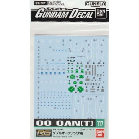 GUNDAM - RG 1/144 Decal 117 00 QanT