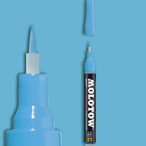 MOLOTOW - GRAFX UV - Bleu Fluorescent